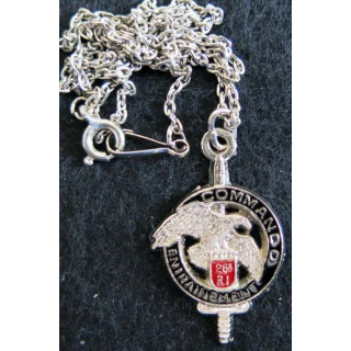 chaine et médaille du CEC 26° RI Bijoux Ballard 21x34 mm 