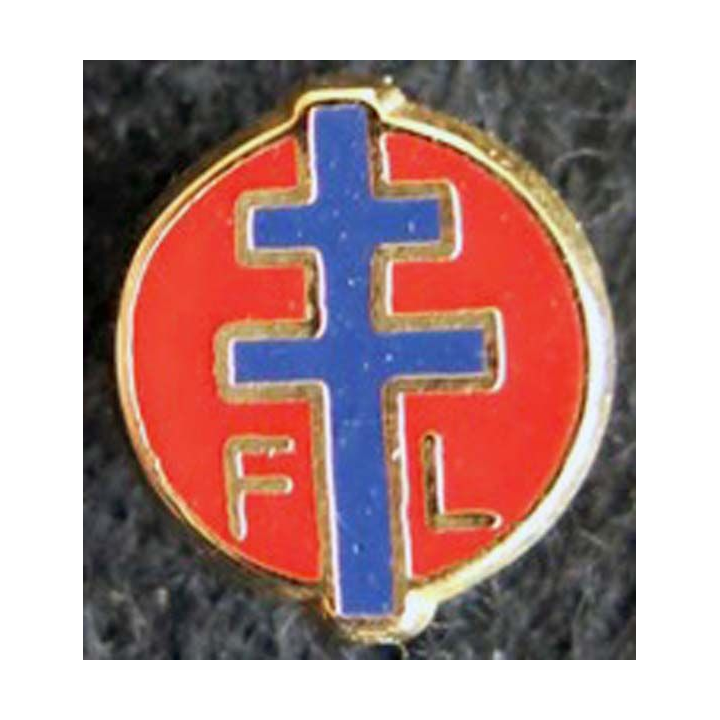 PIN'S MILITAIRE : pin's de la France libre 12X13 mm
