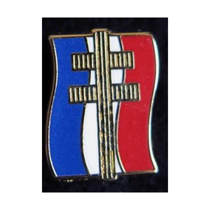 pin's de la France libre 12X16 mm