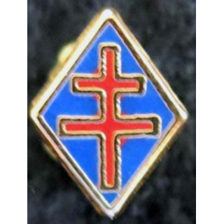 pin's de la 1° division française libre 11X0,8 mm