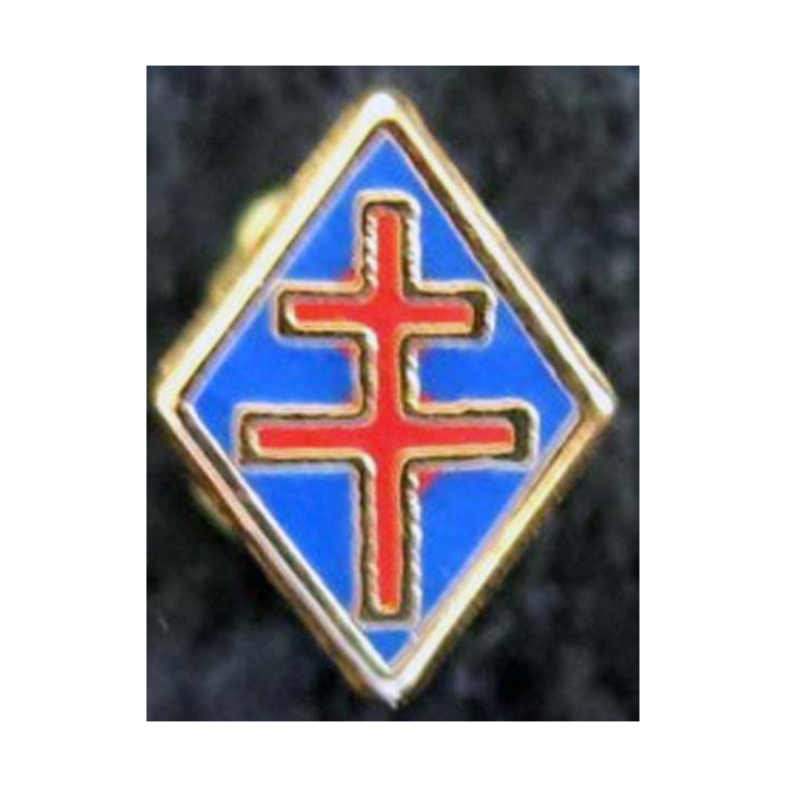 pin's de la 1° division française libre 11X0,8 mm