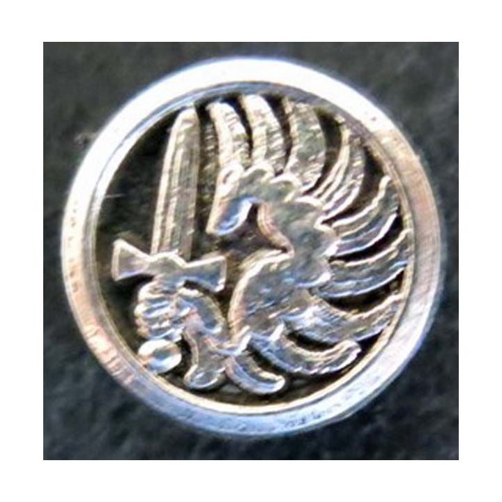pin's des parachutistes métropolitains en réduction 15 mm Ballard argenté