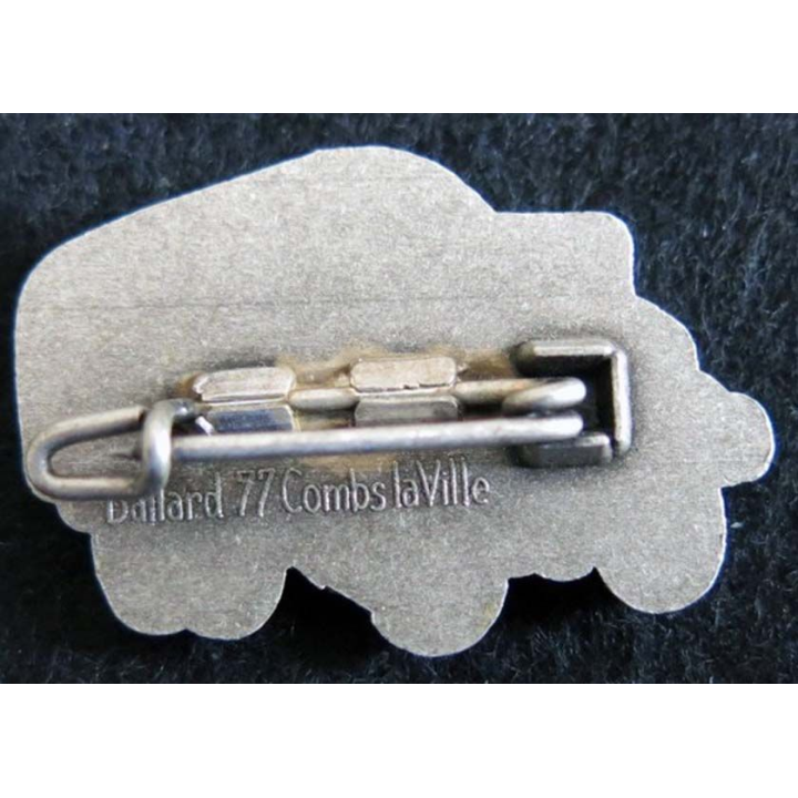 GBC 8KT de fabrication Ballard argenté 34X22 mm