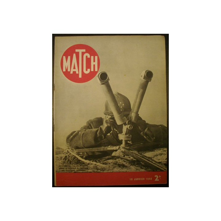 MATCH DU 18 JANVIER 1940