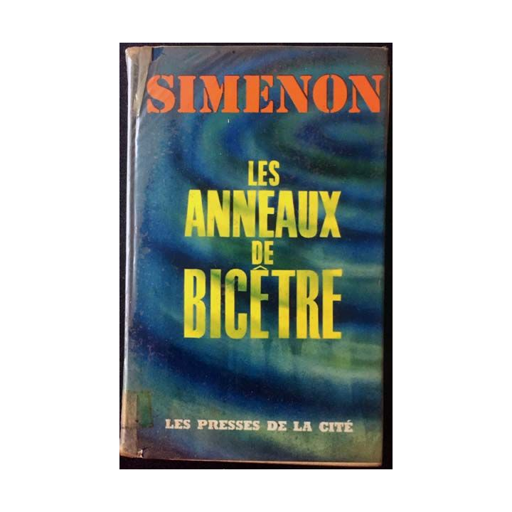 1. Les anneaux de bicêtre de Simenon aux éditions Les presses de la cité