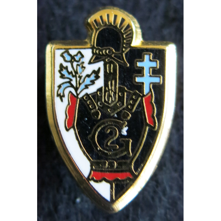 pin's du 2° régiment du génieBallard H. 330 24X15 mm