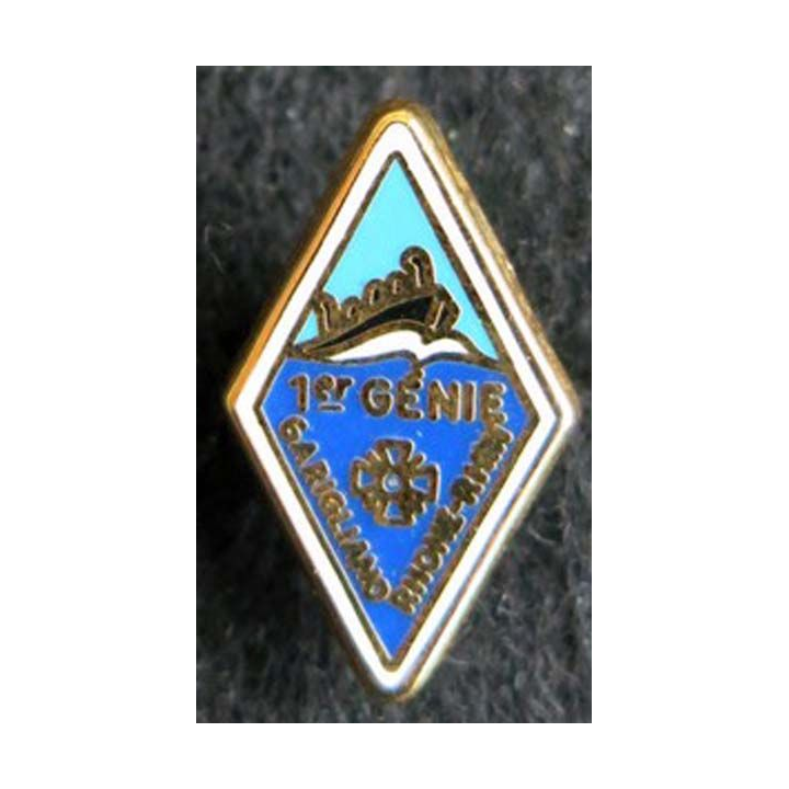 1° régiment du génie de fabrication Ballard 22X14 mm