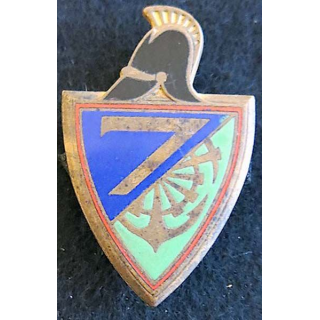 7° régiment du Génie Andor H. 214 en émail 