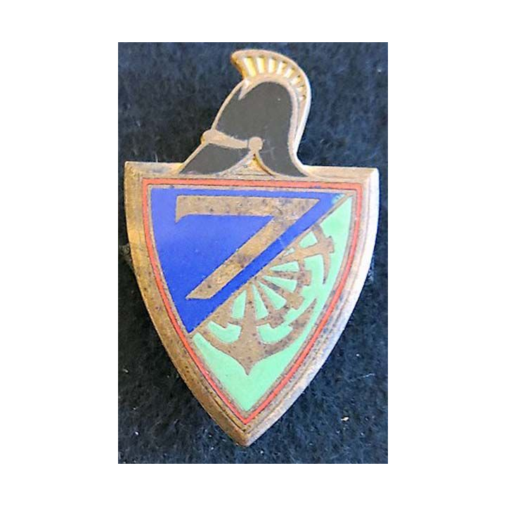 7° régiment du Génie Andor H. 214 en émail 