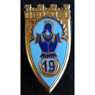19° régiment du Génie Paris H. 215  dos guilloché boléro rond 