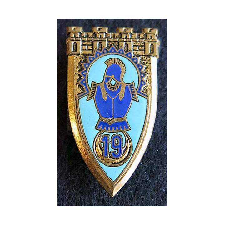 19° régiment du Génie OFSI Paris en émail 
