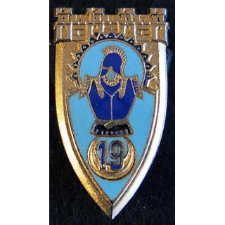 19° régiment du Génie de fabrication OFSI en émail