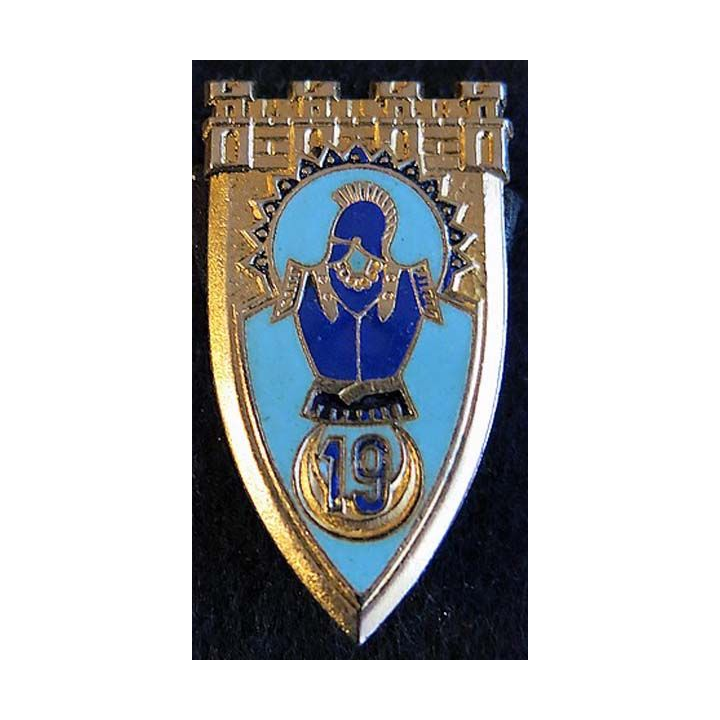 19° régiment du Génie de fabrication OFSI en émail
