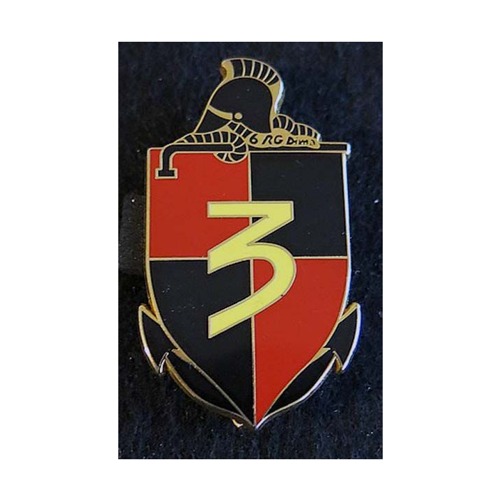 3° cie du 6° RG de la division d'infanterie de marine Drago 