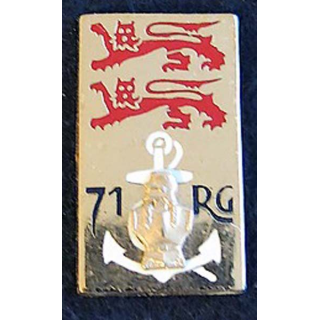 71° régiment du Génie Drago Noisiel dos guilloché doré sans attache