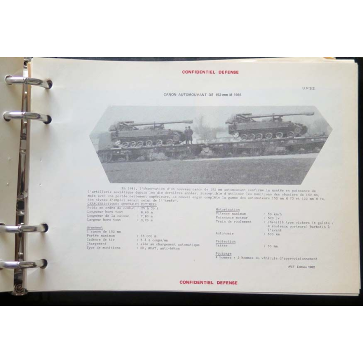TTA 871/1 matériels Forces terrestres pacte Varsovie Yougoslavie 1973