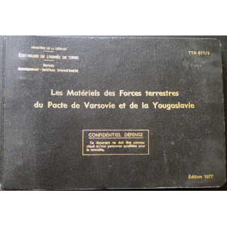 TTA 871/2 matériels Forces terrestres pacte Varsovie Yougoslavie 1977