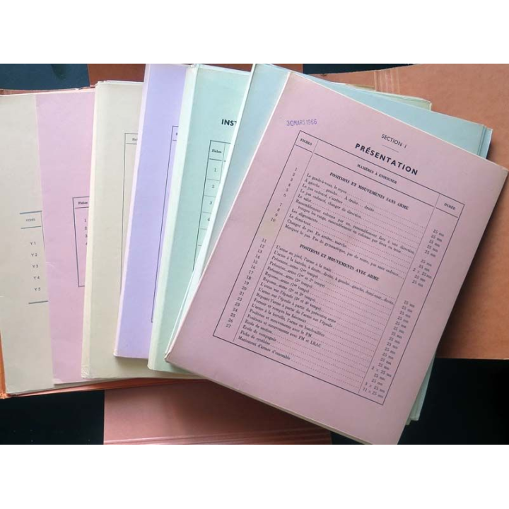 TTA 140 Formation élémentaire toutes armes tous services (FETTA) 1965
