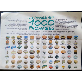 Poster : La France aux mille fromages