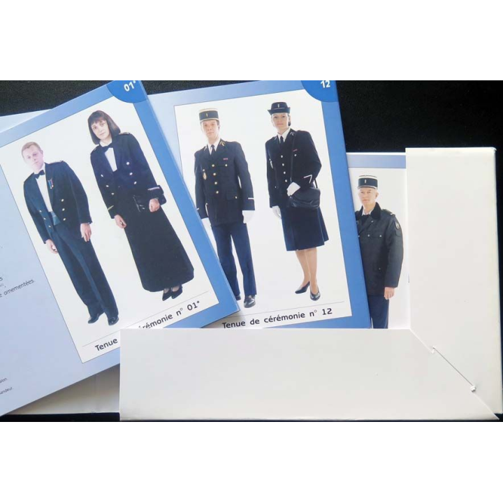 Tenues et uniformes des perspnnels de la Gendarmerie