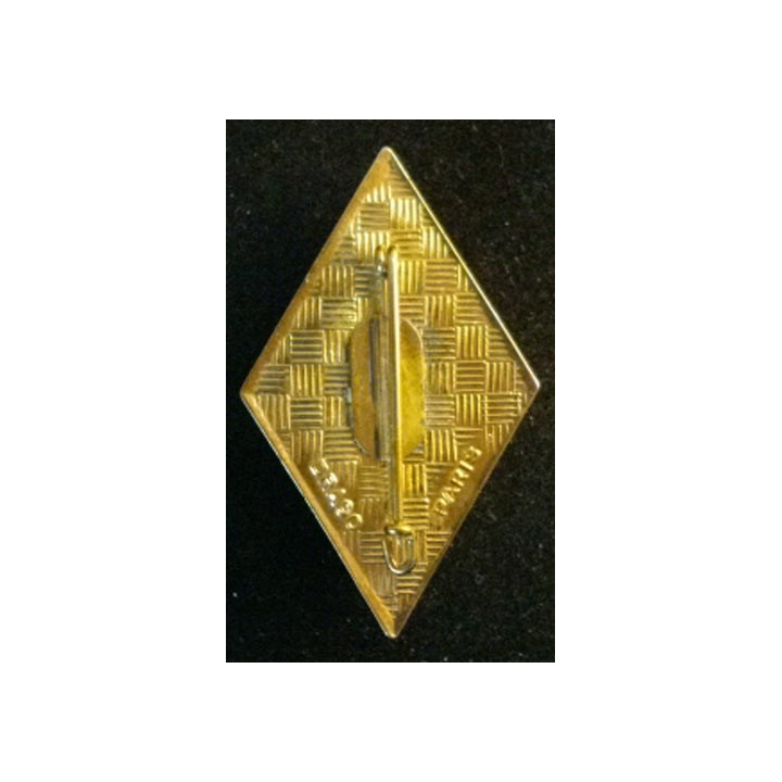 insigne métallique de la 1° division blindée de fabrication Drago