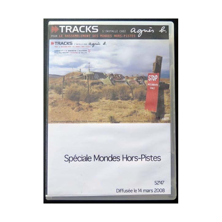 DVD intitulé " spécial Mondes Hors-Pistes " film de Tracks 14 mars 2008