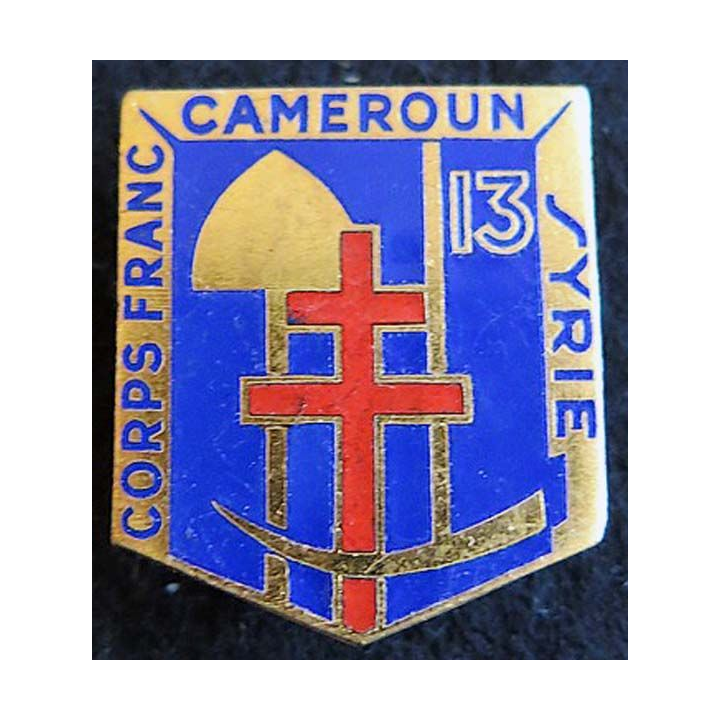 13° bataillon du Génie corps francDrago Paris en émail 