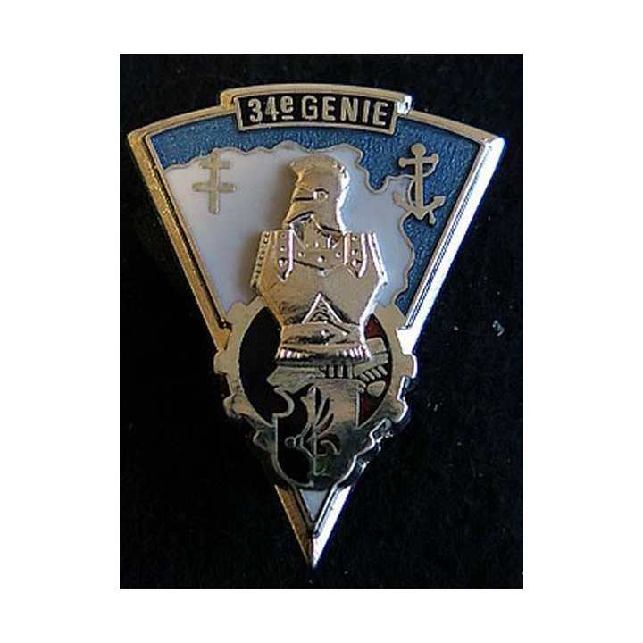 34° régiment du Génie Boussemart G. 2025 translucide fintion argentée