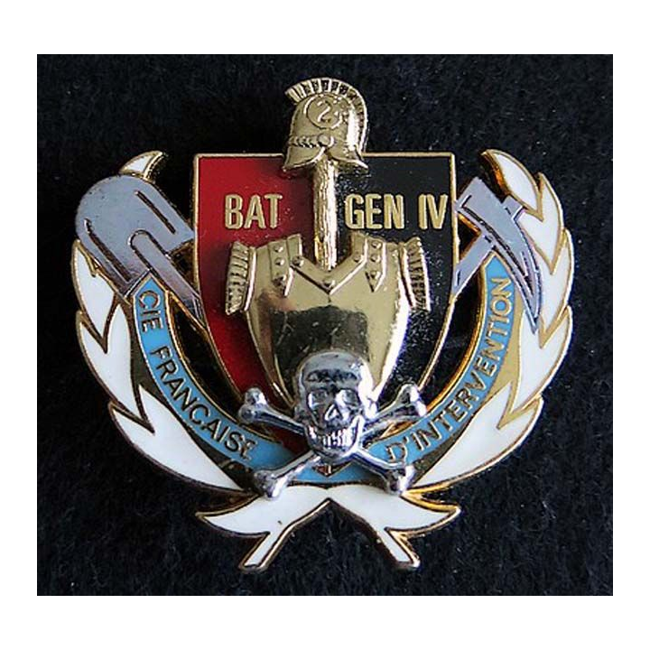 compagnie française d'intervention du BAT GEN 4 FORPRONU Delsart 