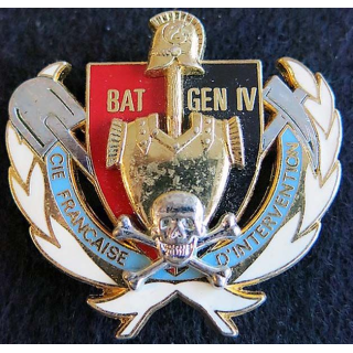 compagnie française d'intervention du BAT GEN 4 FORPRONU Delsart 