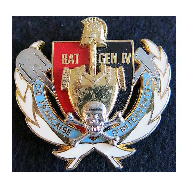 compagnie française d'intervention du BAT GEN 4 FORPRONU Delsart 