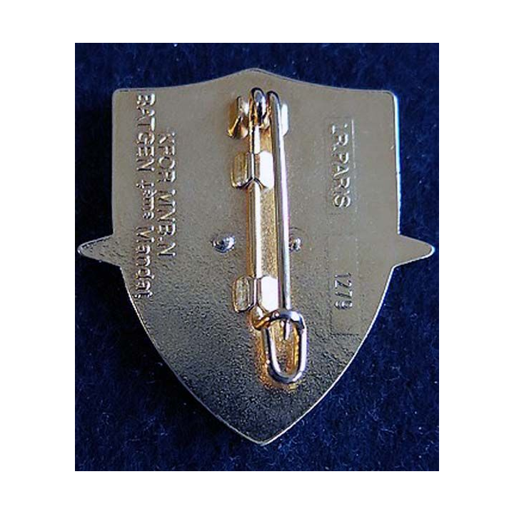2° régiment du génie KFOR BATGEN 4° mandat LR Paris N° 1279 gravé a dos