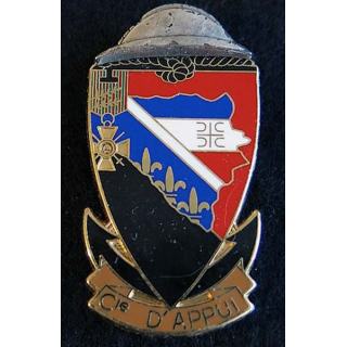 compagnie d’appui 6° régiment du Génie Arthus Bertrand N° 223 gravé au dos