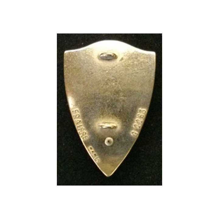 insigne métallique du 2° régimenty de chasseurs Fraisse G. 2263
