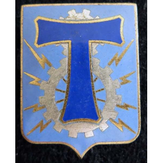 service du matériel des Transmissions en émail Drago G. 1124