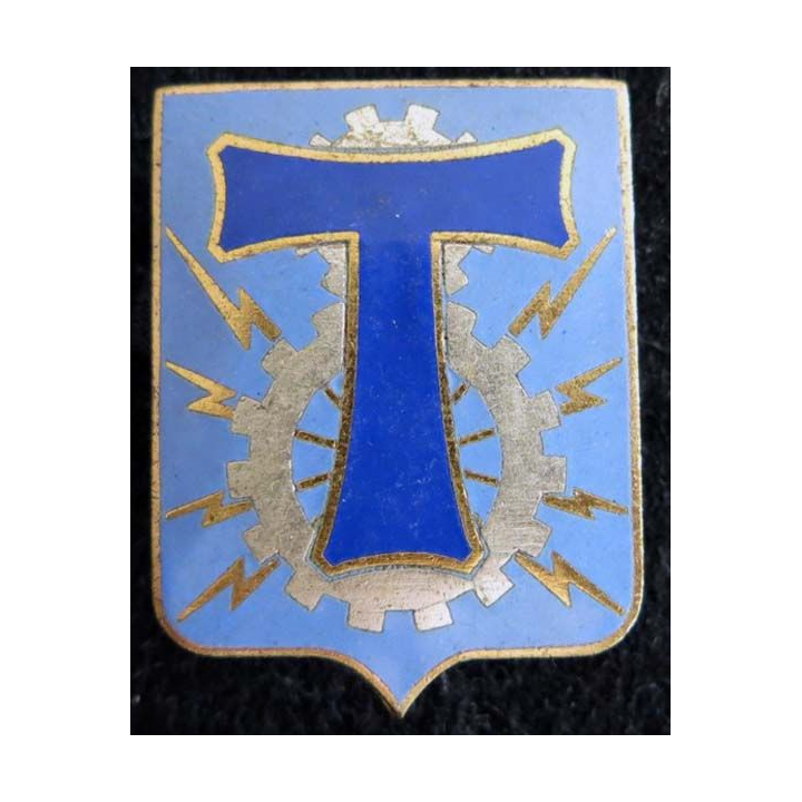 service du matériel des Transmissions en émail Drago G. 1124
