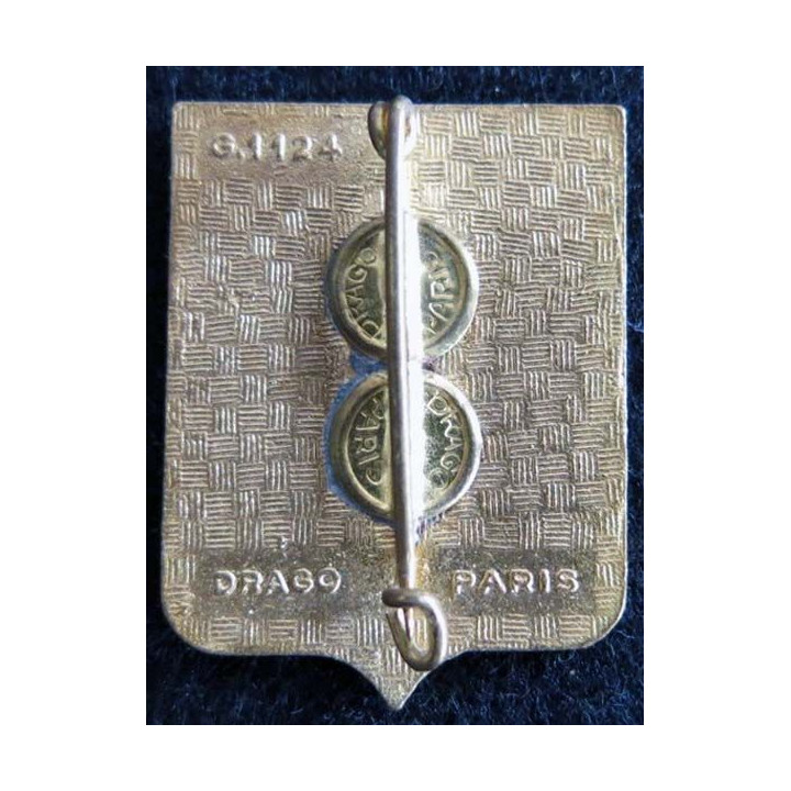 service du matériel des Transmissions en émail  Drago G. 1124