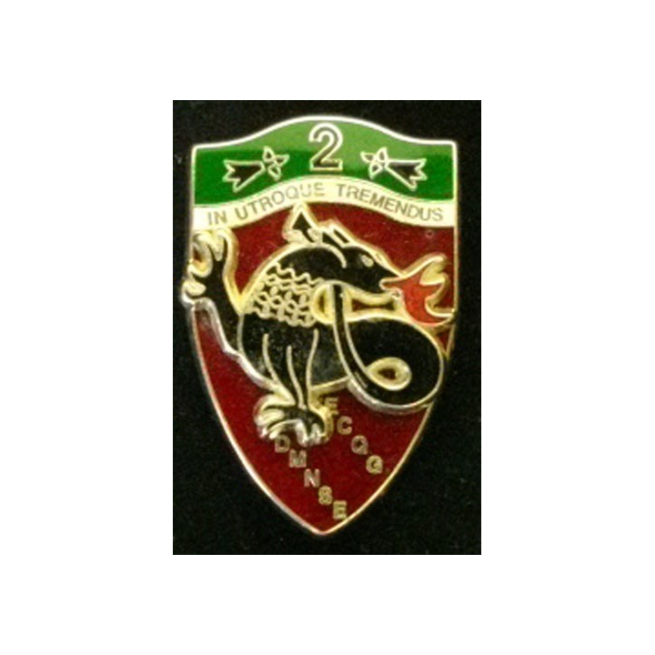2° régiment de chasseurs ECQG DMNSE de fabrication Boussemart