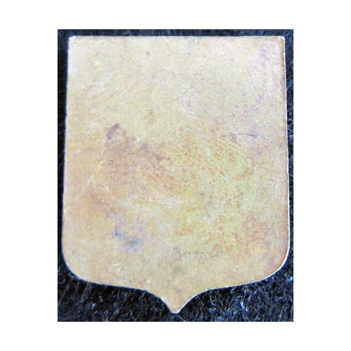 ancien blason en émail de la Flandre française 24X31 mm 