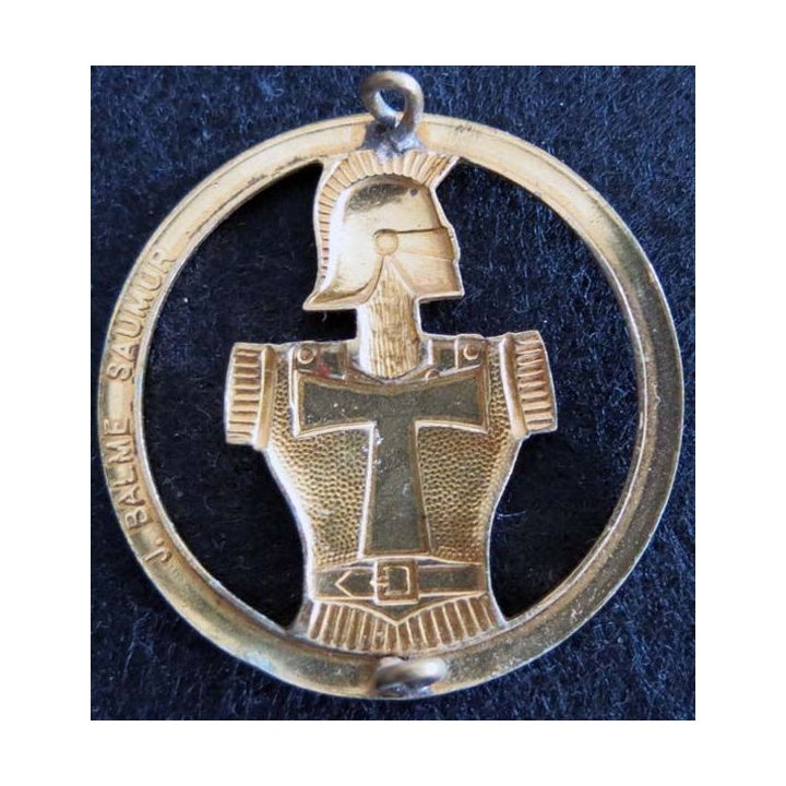  insigne de béret des transmissions  Balme Saumur 