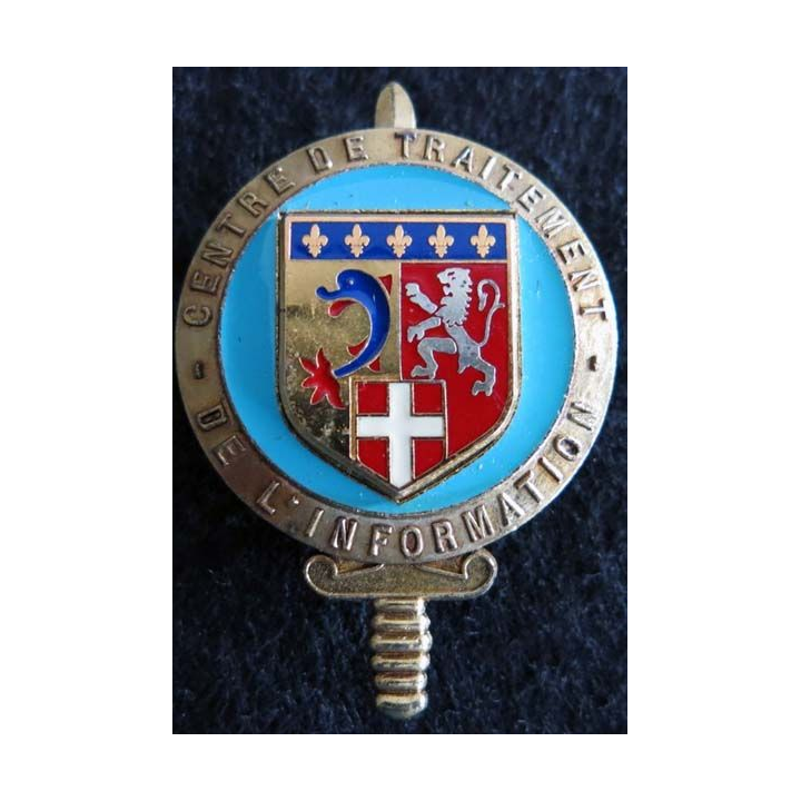 insigne du centre de traitement de l’Information RHONE-ALPES 