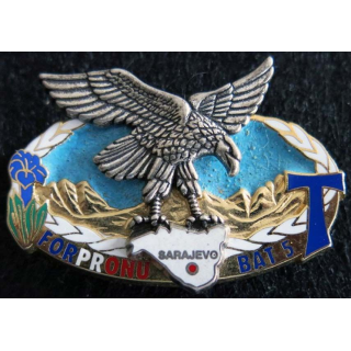 compagnie Transmissions BATINF 5 FORPRONU à Sarajevo Destrée Bry 94 