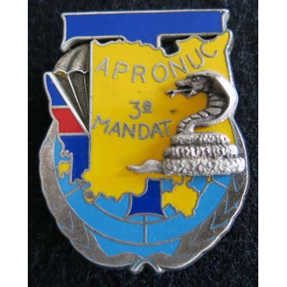 insigne des transmissions de l'APRONUC au Cambodge 3° mandat Ballard