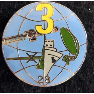 3° compagnie 28° régiment de transmissions de fabrication JMM 3 jaune