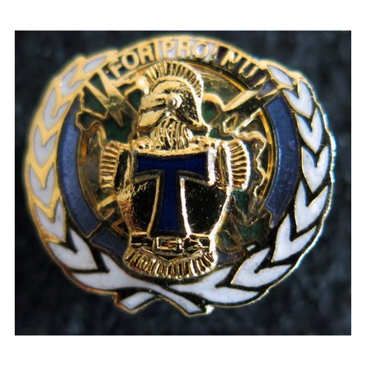 Insigne en réduction des transmissions de la FORPRONU Zagreb 1993  Destrée