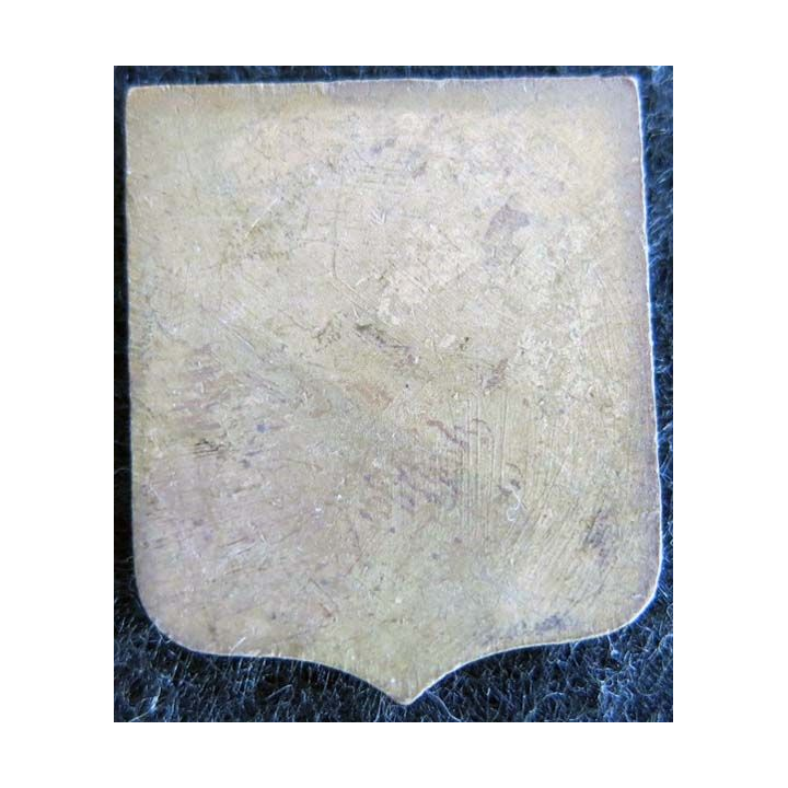 BLASON LORRAINE : insigne métallique ancien blason en émail de la Lorraine 26 x 22 mm