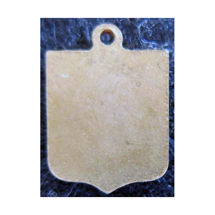 Blason en émail de la ville de Mazamet 11 x 16 mm