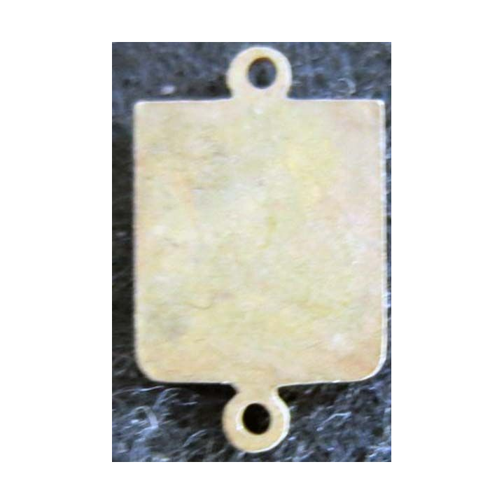 blason en émail rouge de la Tour Eiffel 11 x 18 mm