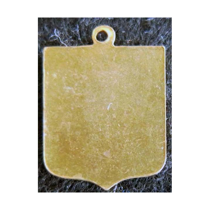 Blason en émail de la ville de Nîmes 14 x 19 mm