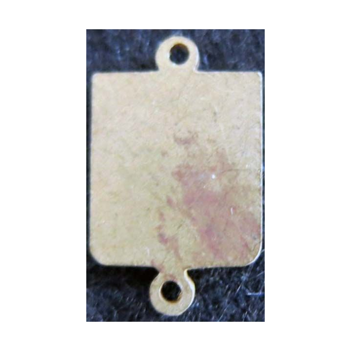 blason en émail bleu foncé de la Tour Eiffel 11 x 18 mm
